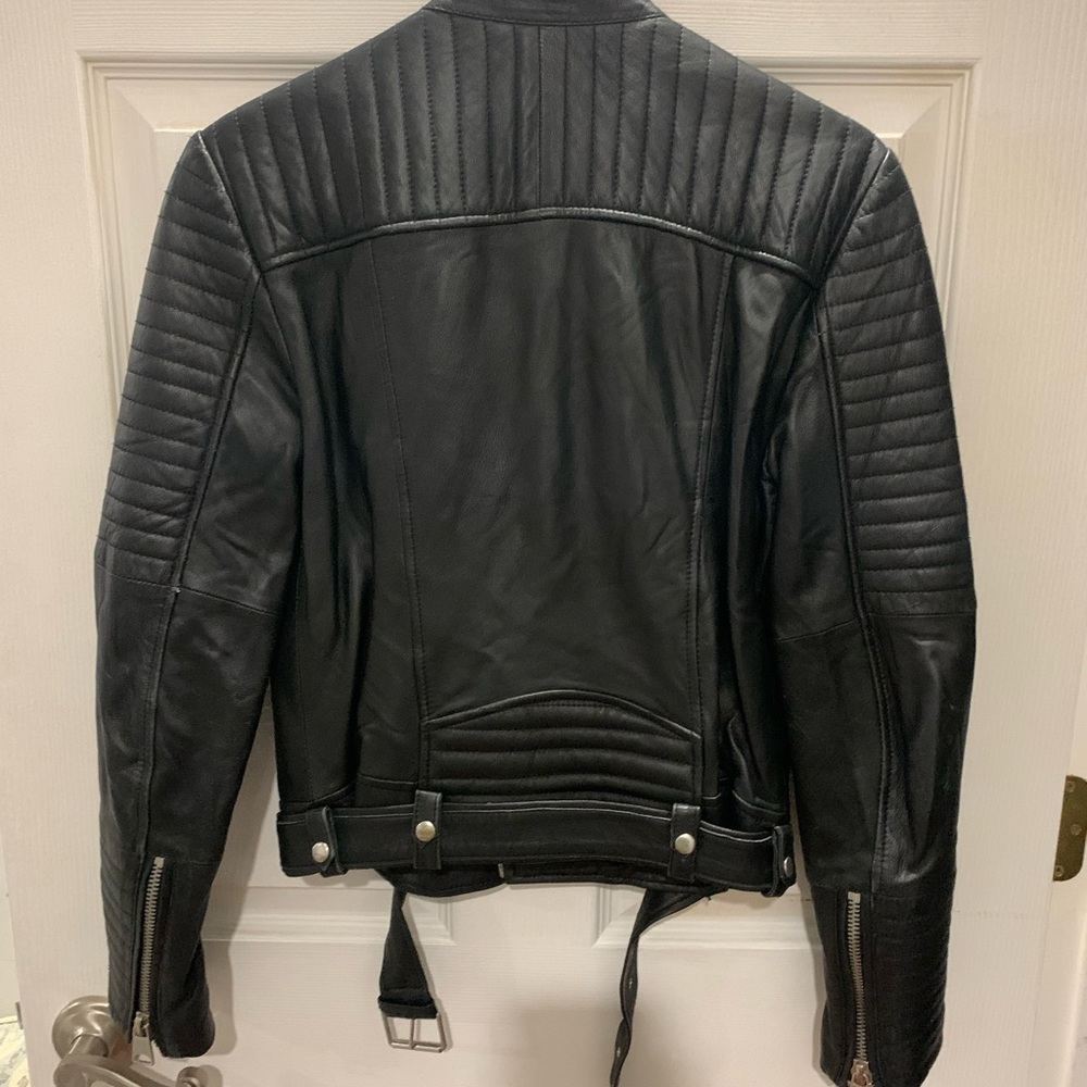 Zara Authentic Leather Jacket - image 3